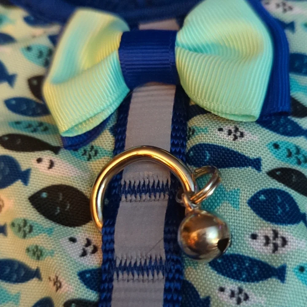 Mcfish Vest Harness With Buckle Cat New Fishies